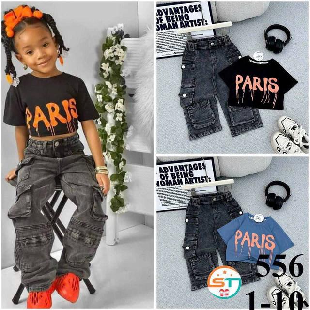 Luxury Quality 2pcs Top And Jean