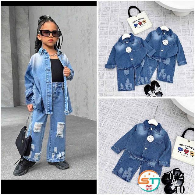 Quality Vietnam 2pcs Jean Wear