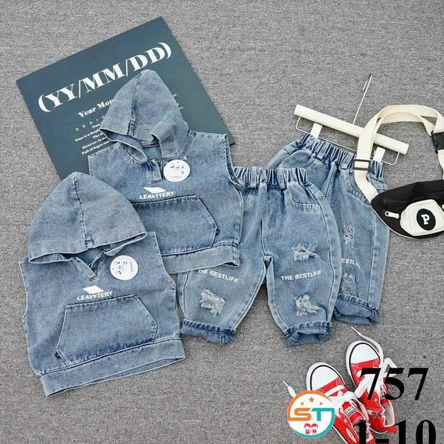 Top Quality Jean 2pcs Vietnam Design