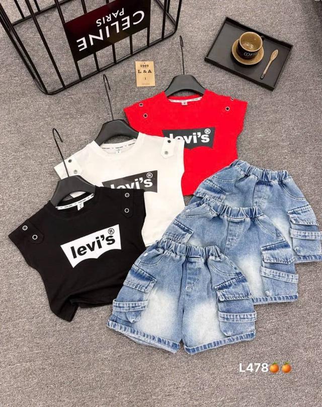 Top Quality 2pcs Top and shot Jean Wears