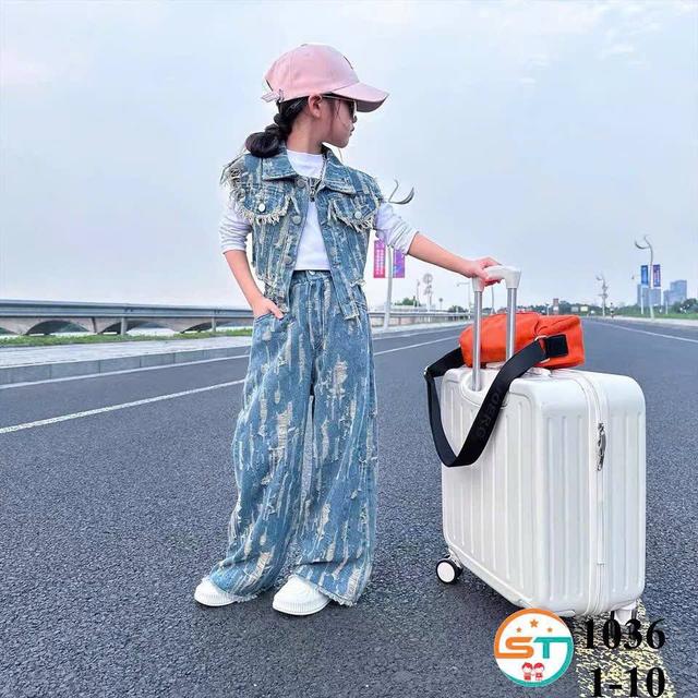 Quality 2pcs Vietnam Design Kiddies Wears